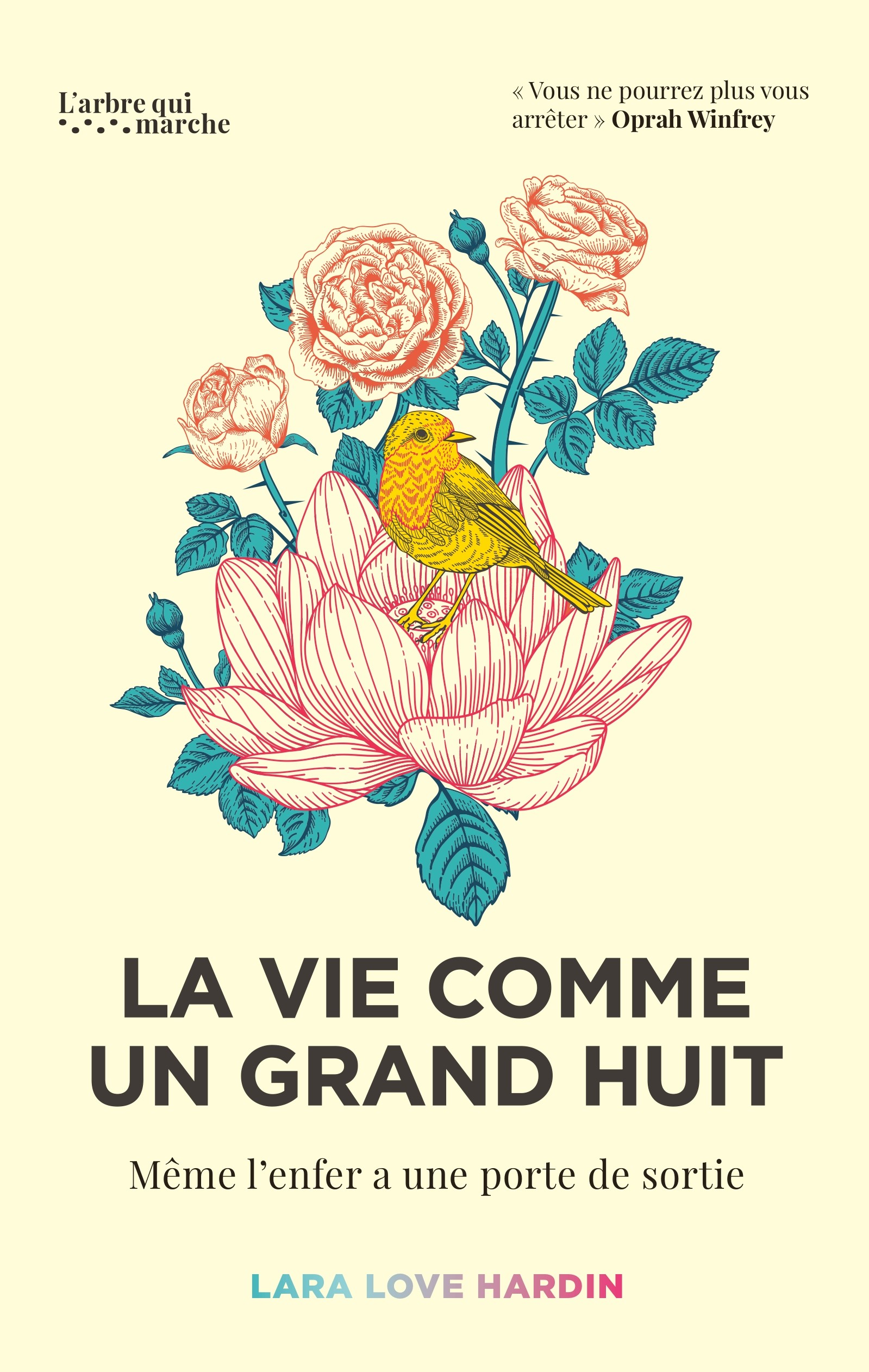 Couverture livre La vie comme un grand huit de Lara Love Hardin